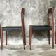 Set of 4 Scandinavian teak chairs brand NF Ameublement - 1960