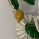 Pair of Italian metal lemon sconces, Firenze House, 1970