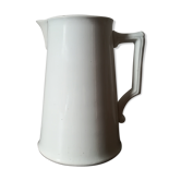 Digoin white pitcher