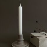 Stoneware candle holder - Ceramic essential