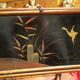 Worker rare, 19th in bamboo and Japan lacquer panels