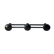 Patère vintage noire