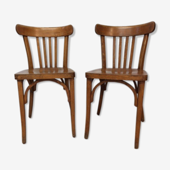 Pair of Luterma bistro chairs 1950