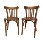 Pair of Luterma bistro chairs 1950