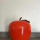 Orange vintage glacon bucket