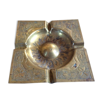 Brass ashtray