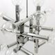 Identical atomic suspensions by J.T. Kalmar, Austria, 1969