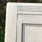 Armoire parisienne 2 portes blanc écru
