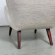 Danish Lounge Chair in silk upholstery 1940s