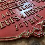 Agricultural competition plate year 2000 model 2