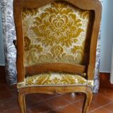 Counterpart of Louis XV period armchairs called "A la Reine"