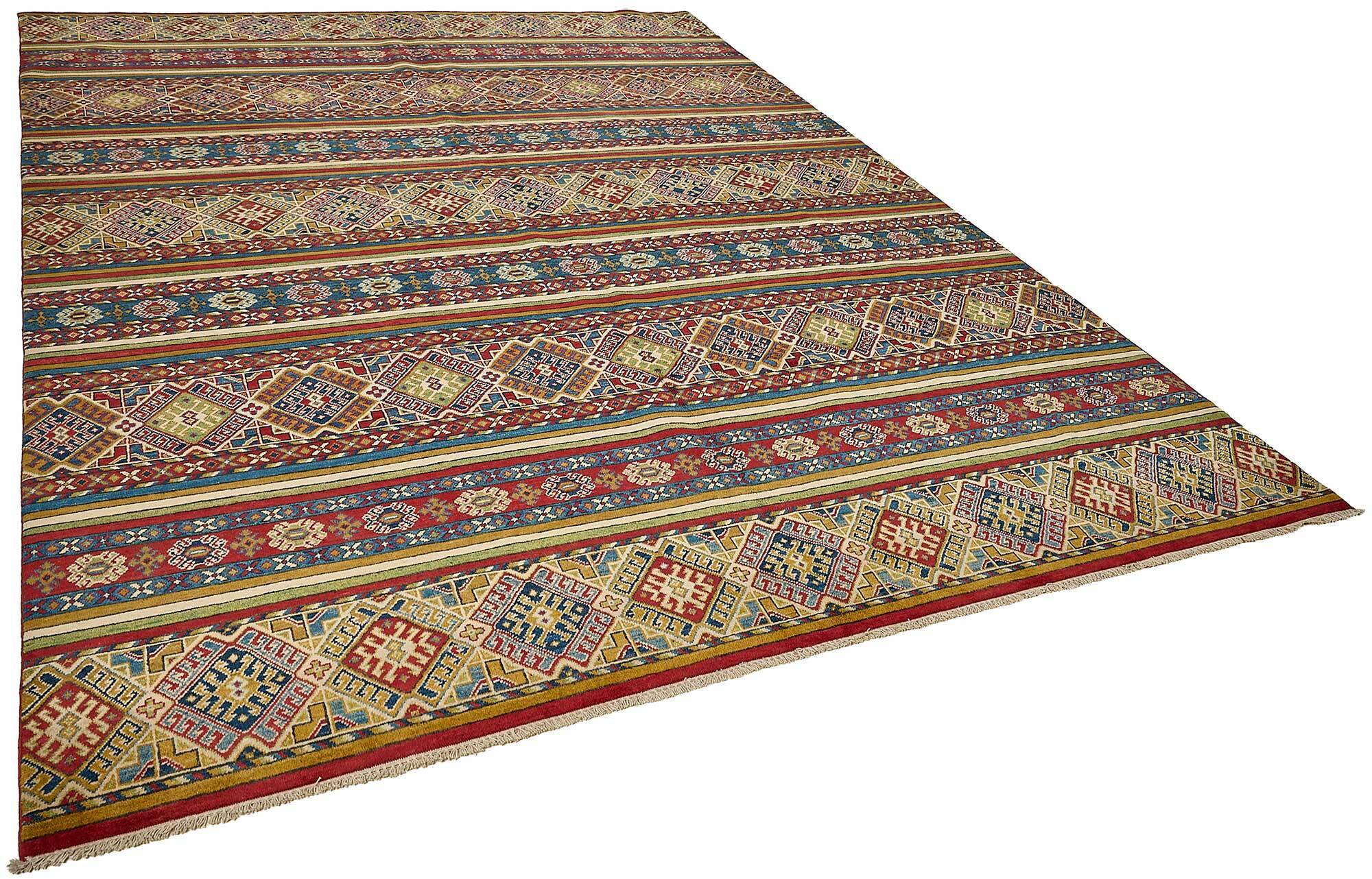 Turkish Handknotted Wool Oushak Rug 274 cm x 363 cm