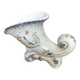 Old corn plenty vase white ceramic vintage moustiers decor