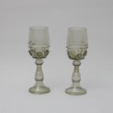 Roemer wine glasses by Josed & Eva Flek, Novy Bor Czechoslovakia.
