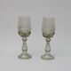Roemer wine glasses by Josed & Eva Flek, Novy Bor Czechoslovakia.
