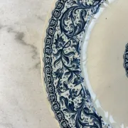 Assiette plate GIEN guirlandes