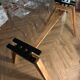 Acacia wood dining table - 203x102cm - Very good condition