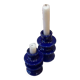 Majorelle lot dark blue candle holder