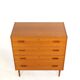 Teak chest of drawers with four drawers