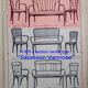 Set of 4 Thonet chairs No. 623, circa 1915, original condition, 1915