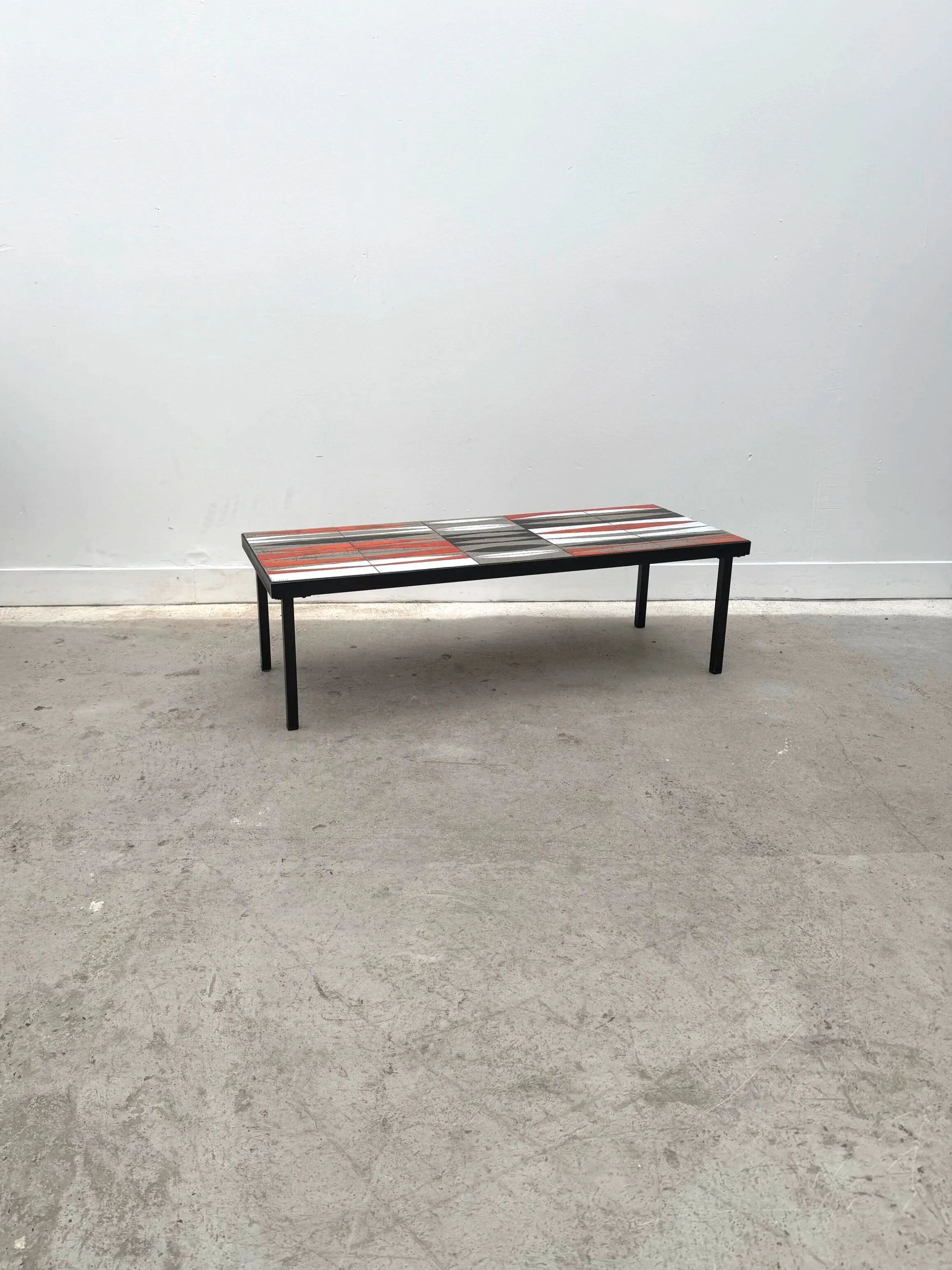 Table basse « Navette » de Roger Capron en céramique, 1950