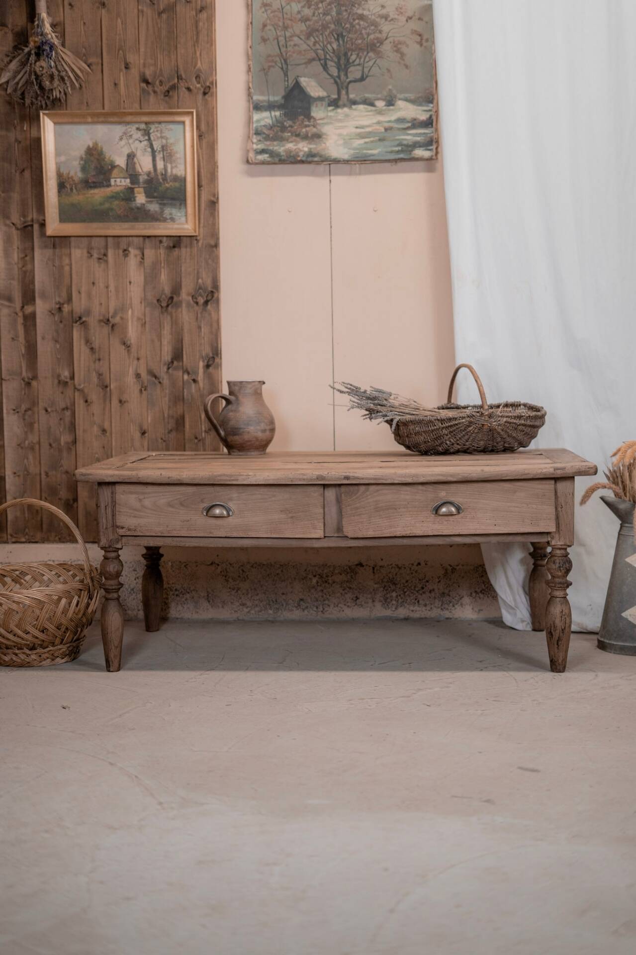 Rustic coffee table