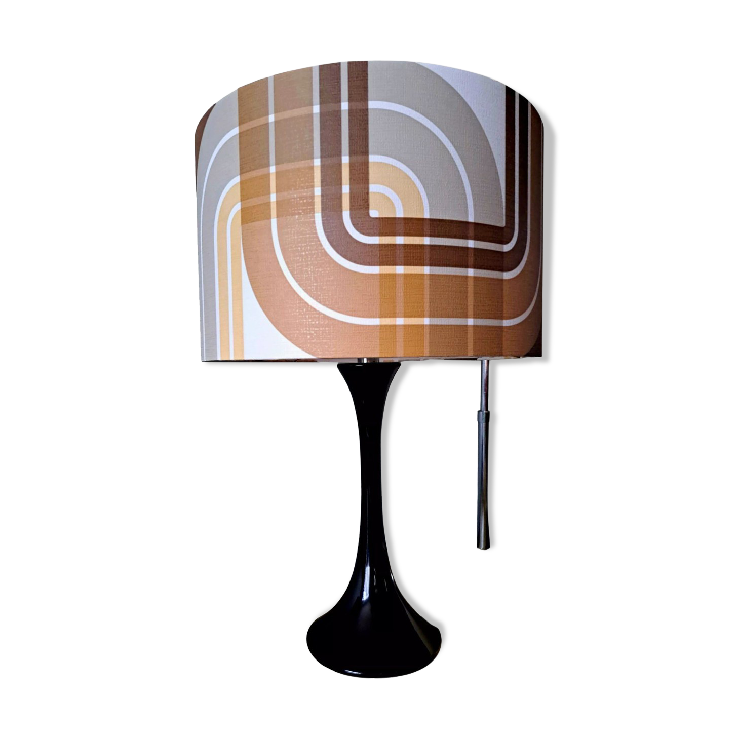 Foot lamp tulip Paloma seventies pattern