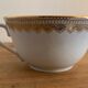 Pair of Bayonne porcelain cups and saucers