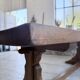 Monastery table oak 1950 XXL