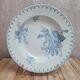 Assiette creuse ancienne Sarreguemines modèle Flore