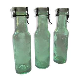 Old l'ideale bottles