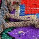 2x12 Colorful Geometric Vintage Runner Rug, 73x373Cm