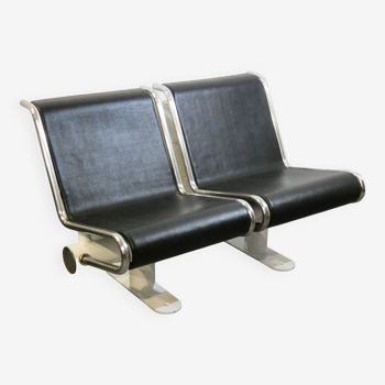 Airport bench seat 1970