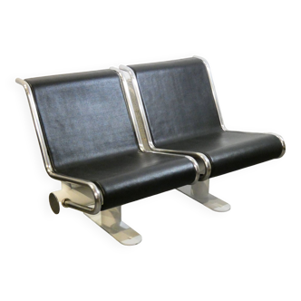 Airport bench seat 1970