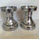 Pair of silver candle holders
