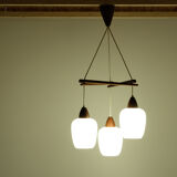 Scandinavian teak suspension 1960's