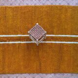 Handmade pure wool rug, size 100 x 200 cm