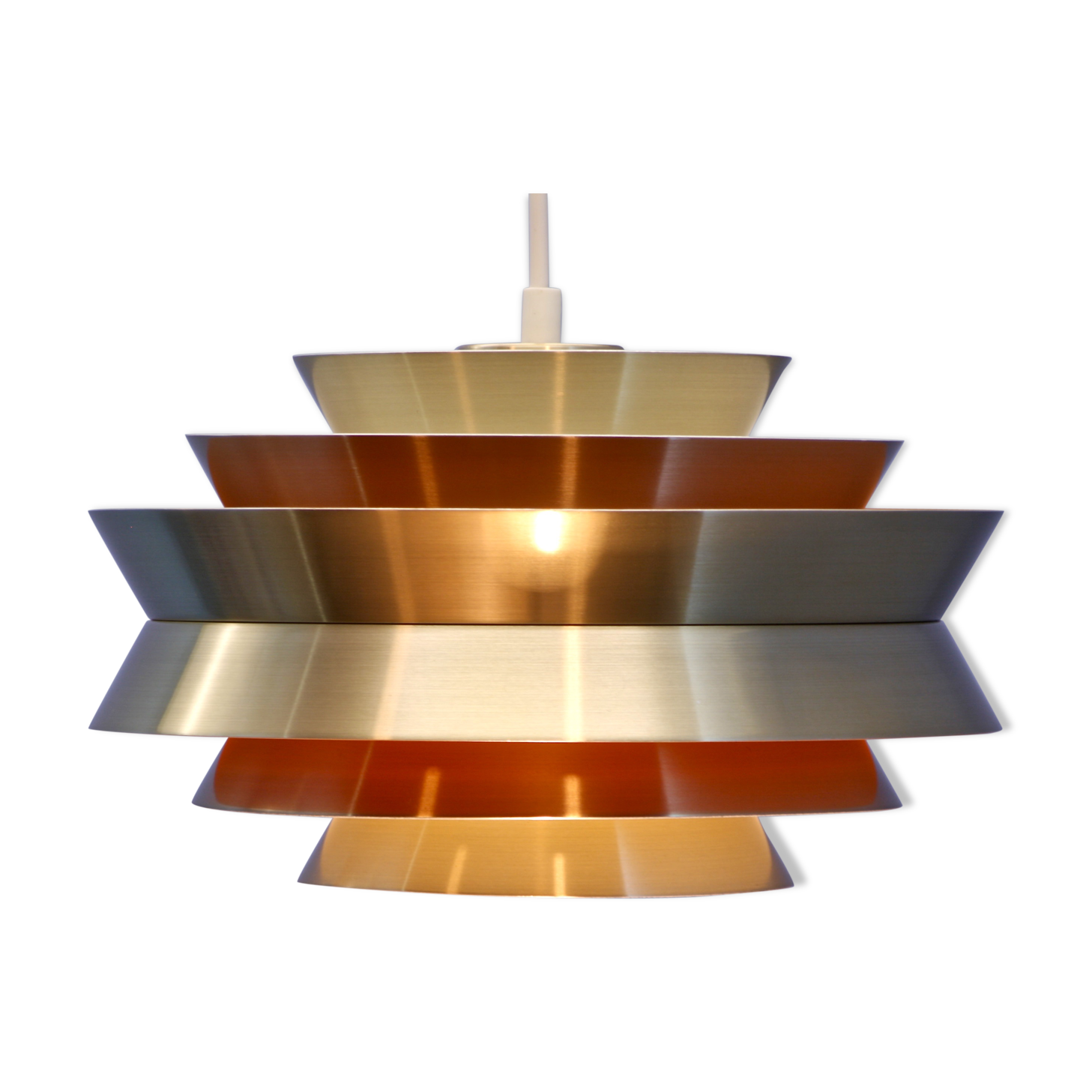 Swedish pendant 'Trava' by Carl Thore for Granhaga, 1970s