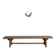 Large solid wood farmhouse benches
