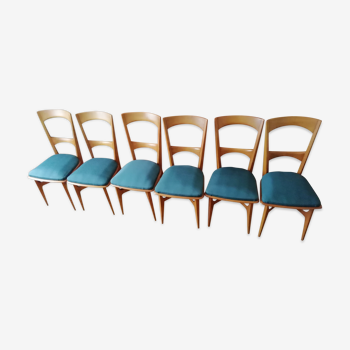 Set of 6 chairs, year 60s