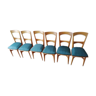 Set of 6 chairs, year 60s