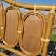 Rattan and wicker headboard