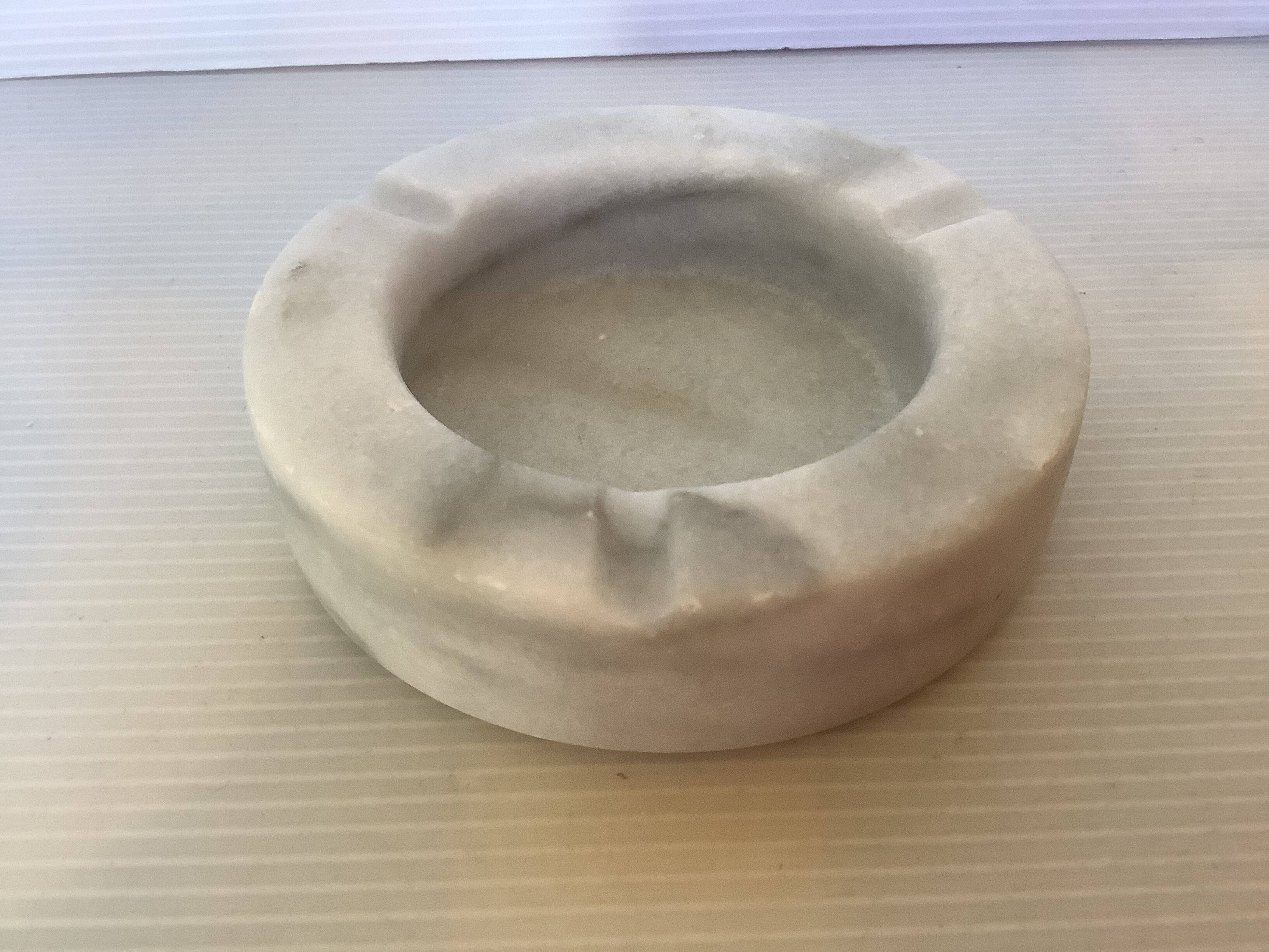 Alabaster ashtray