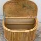 Petit coffre rotin vintage 1960