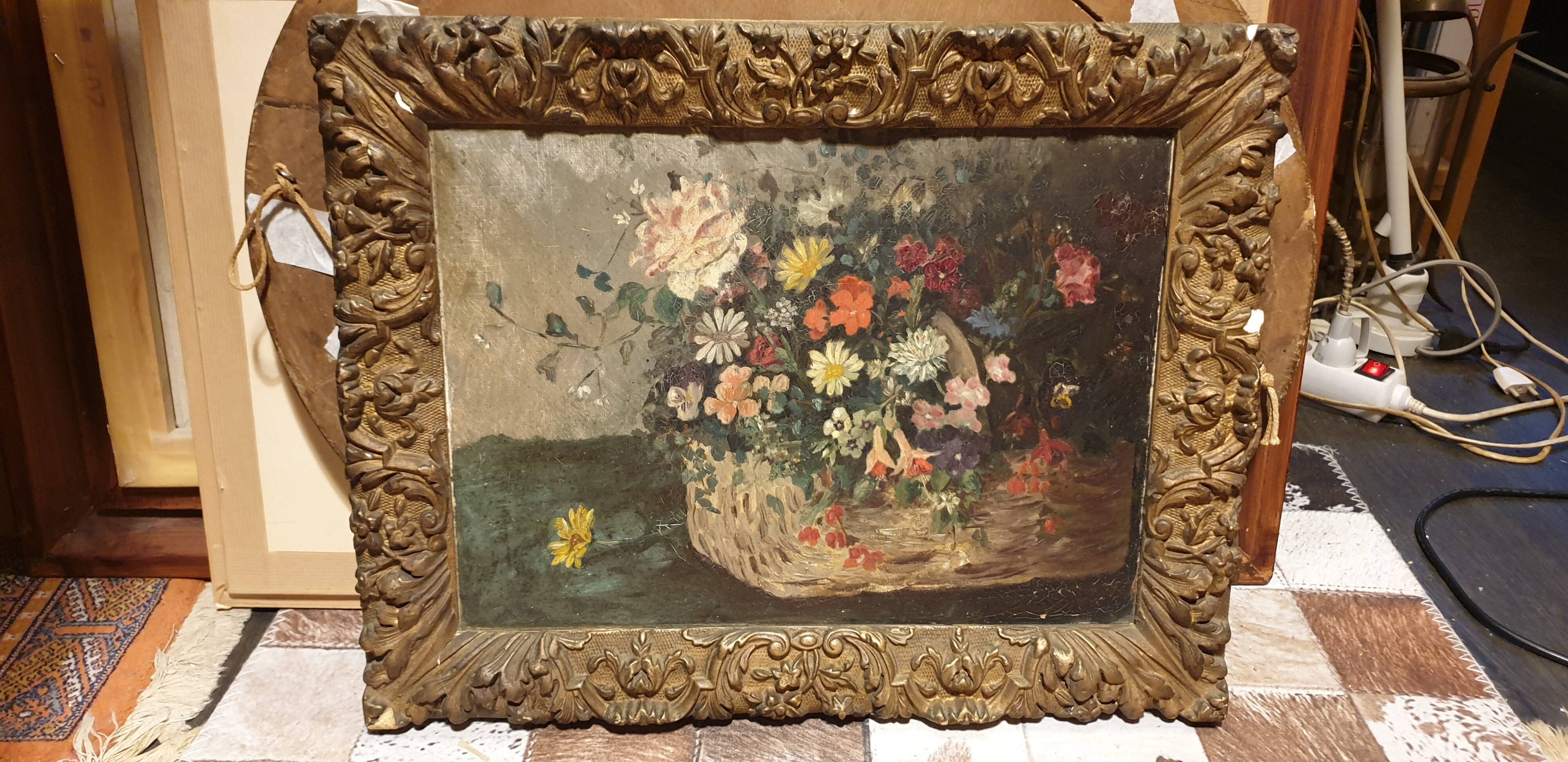 Still life oil on canvas