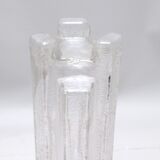 Vintage ceramic and glass lamp from the 1960s.