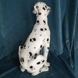 Dalmatian dog life size ceramic italian work circa 1970