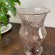 Biot bubbled glass candle holder