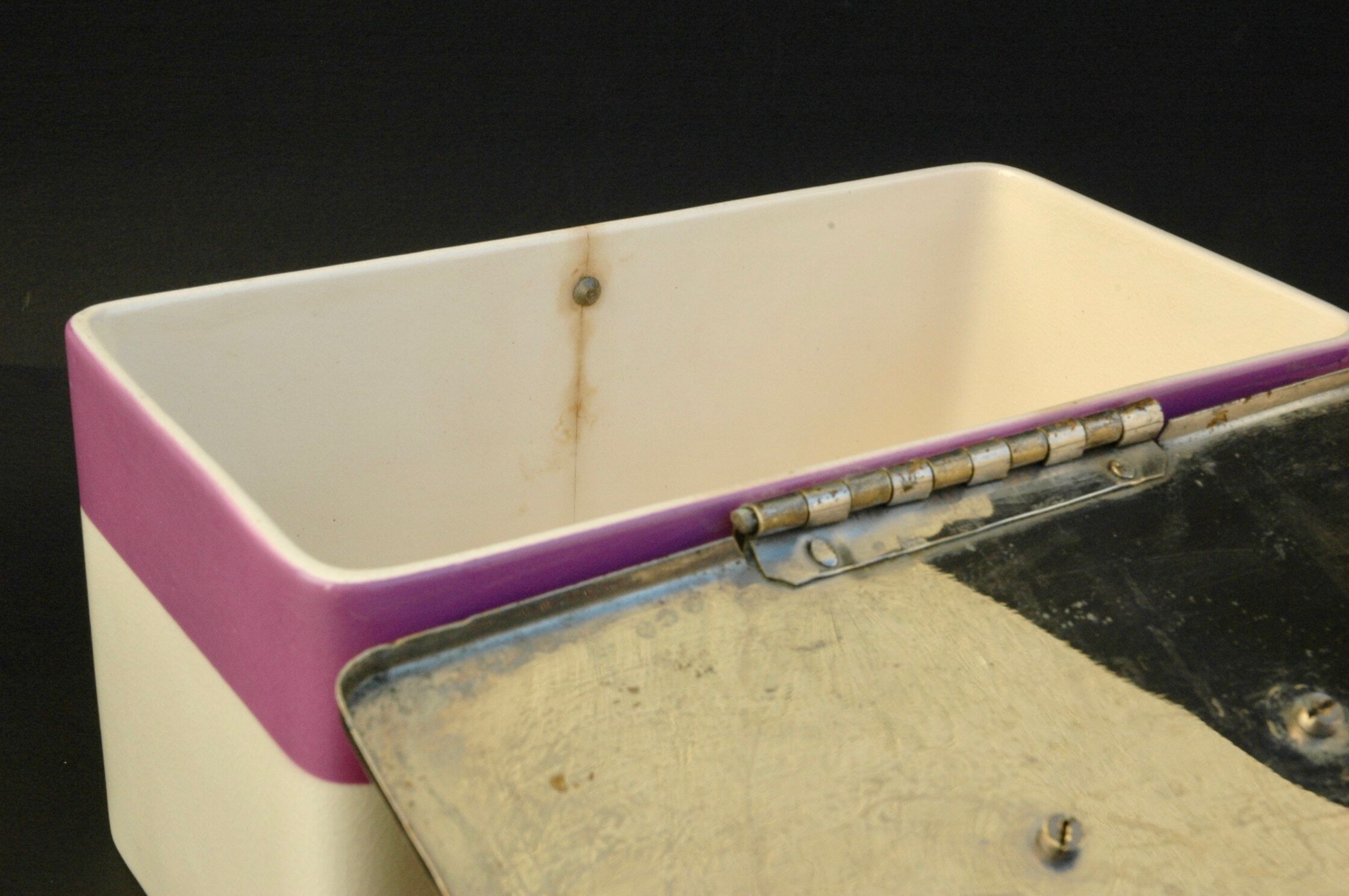 Old bix by  Villeroy & Boch in ceramics and metal