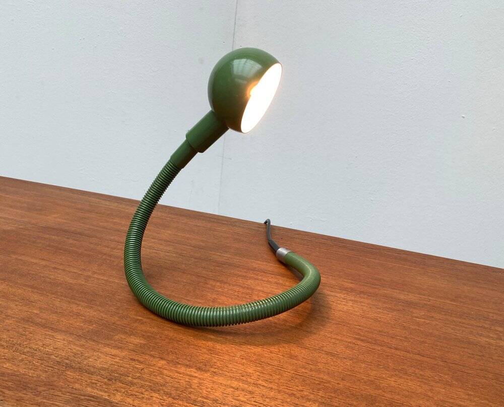 Vintage Italian Space Age Hebi table lamp by Isao Hosoe for Valenti Luce
